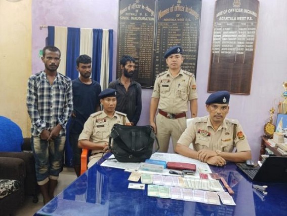 West Agartala Police arrested 3 Thieves West Agartala Police arrested 3 Thieves
